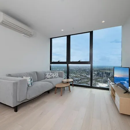 Eq Tower Modern Apartments Melbourne Central Cbd Exterior photo