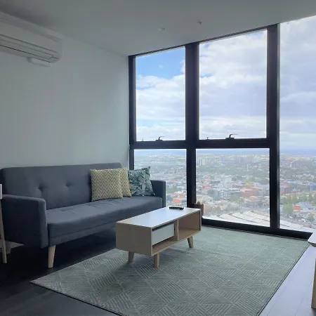 Eq Tower Modern Apartments Melbourne Central Cbd Exterior photo