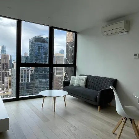 Eq Tower Modern Apartments Melbourne Central Cbd Exterior photo